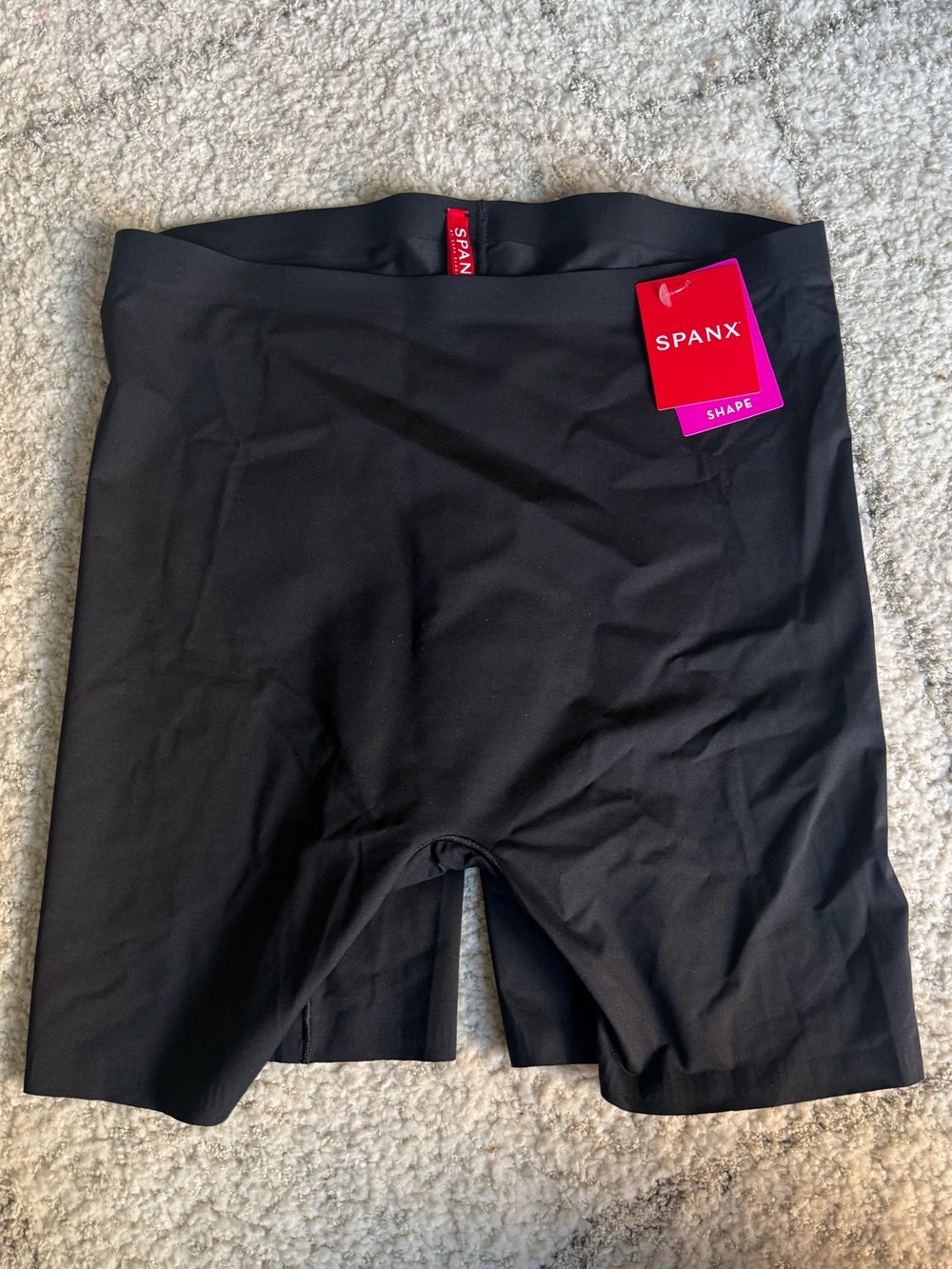 Spanx Black Shape Wear Bike Shorts Size M NEW WITH TAGS